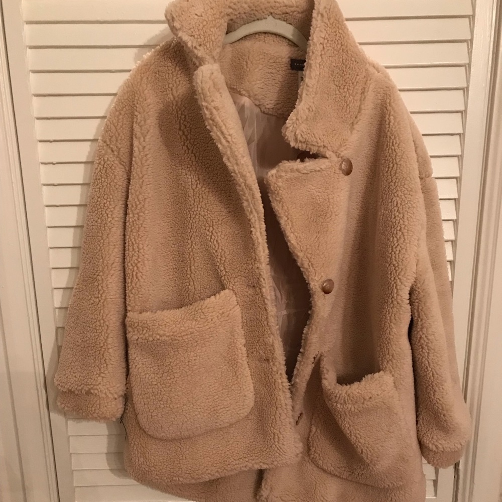 Oversized Teddy Bear Coat